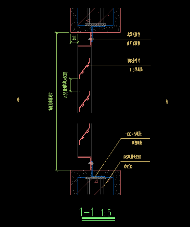 百叶,格栅通用节点详图设计_四大_结构_园林