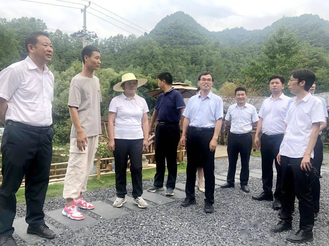 宁强县考察团来留考察