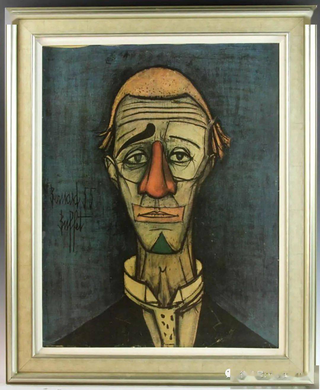 绘画欣赏——bernard·buffet_法国_微信_油画