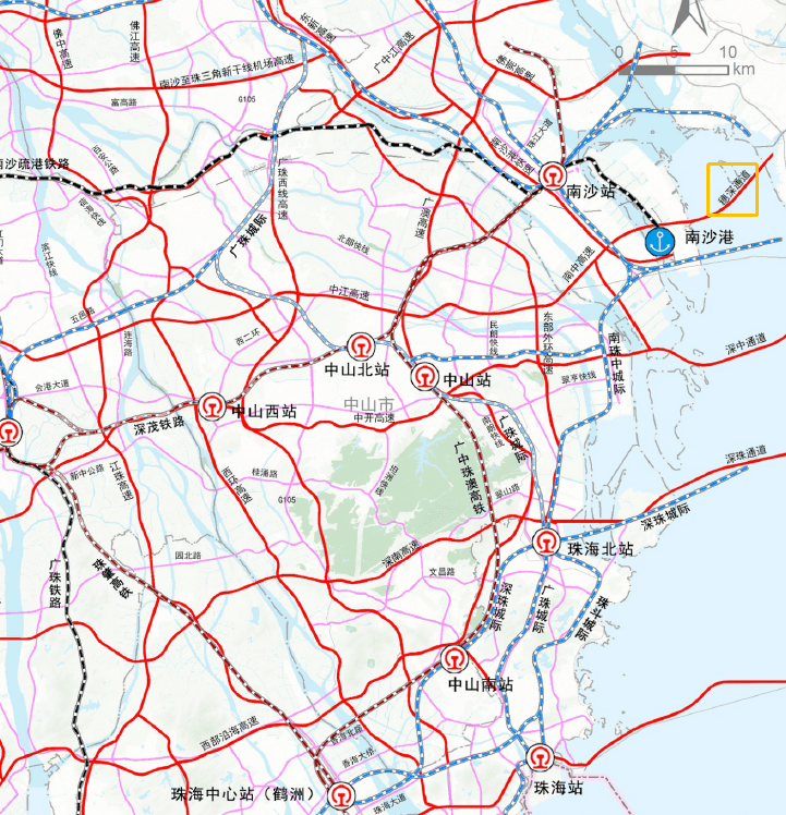 重磅省政府支持珠中江聯合建地鐵深珠城際將調整與珠海北站貫通