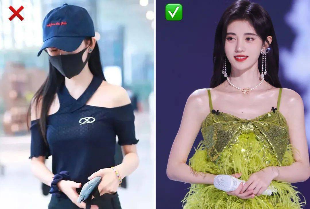 相反,把肩带宽度稍微加宽一些,是不是一下就弱化了肩膀的存在感?