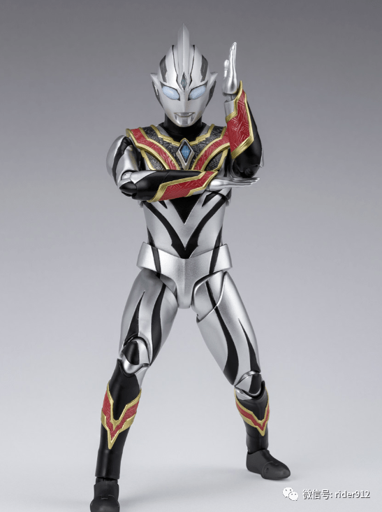 邪恶特利迦shf手办公开,附带特空机z的暴走部件和光线特效配件_奥特曼