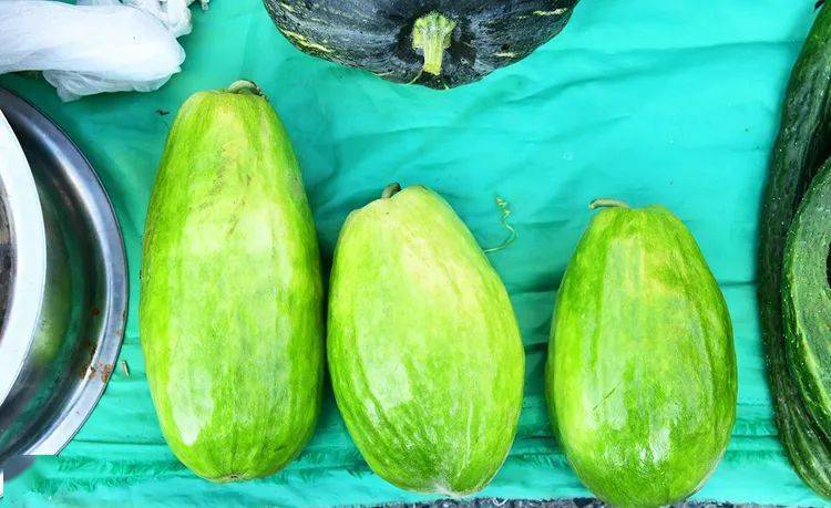 青色的梨子由卡车运来,商贩一边忙着摆好摊位,一边就在卡车上开始吆喝