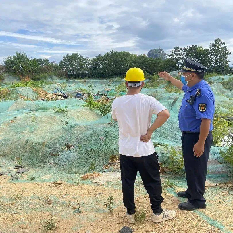 扬尘治理长效化，建设美好家园施工工地管理 