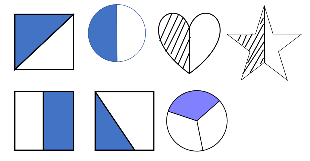 分一分画一画图形图片