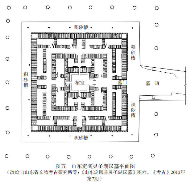 北京大葆台一号墓墓主为广阳王,墓葬形制与北京老山汉墓相似,不过题凑