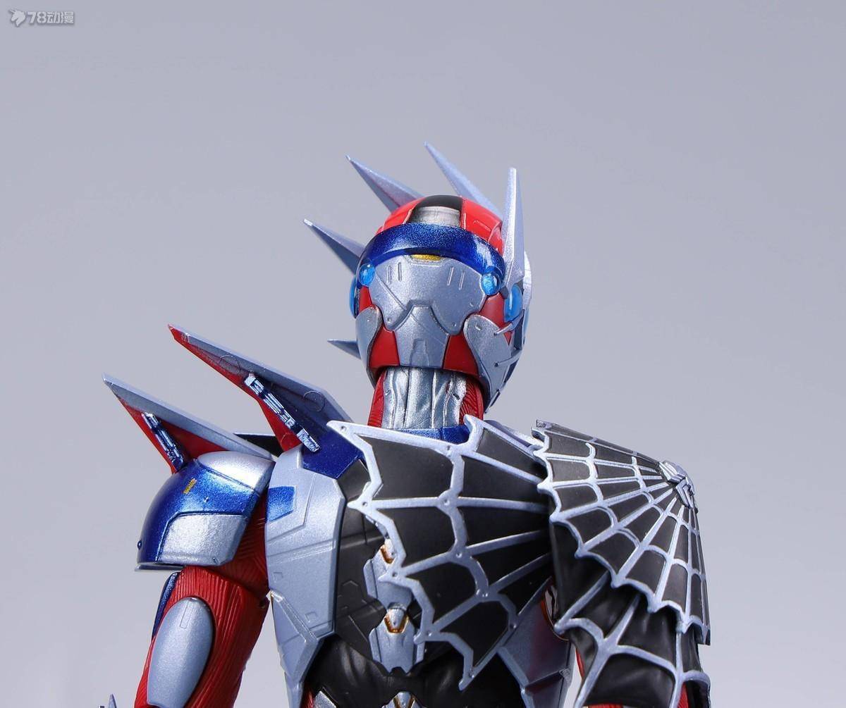 78官测:shf假面骑士限定 假面骑士demons 蜘蛛基因形态_细节_造型_门