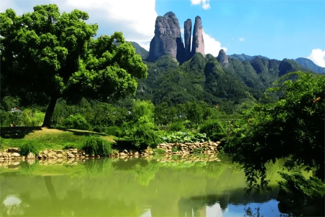 石笋天柱，须江瑶池！浙江一景区，又称玉郎山，还是自然遗产名录