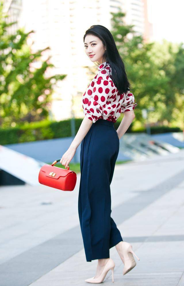 景甜打扮起来美得犯规了!