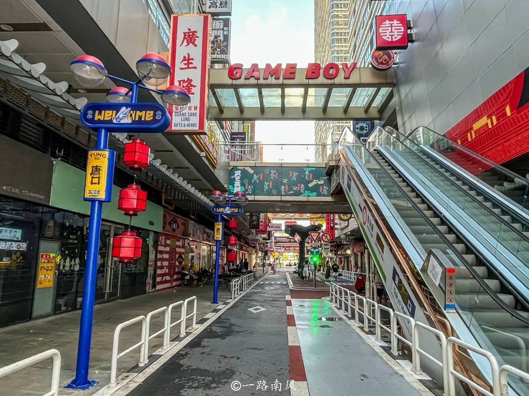 广州佛山交界处有条"日本街",曾经游人如织,现在有点萧条冷清_金沙洲