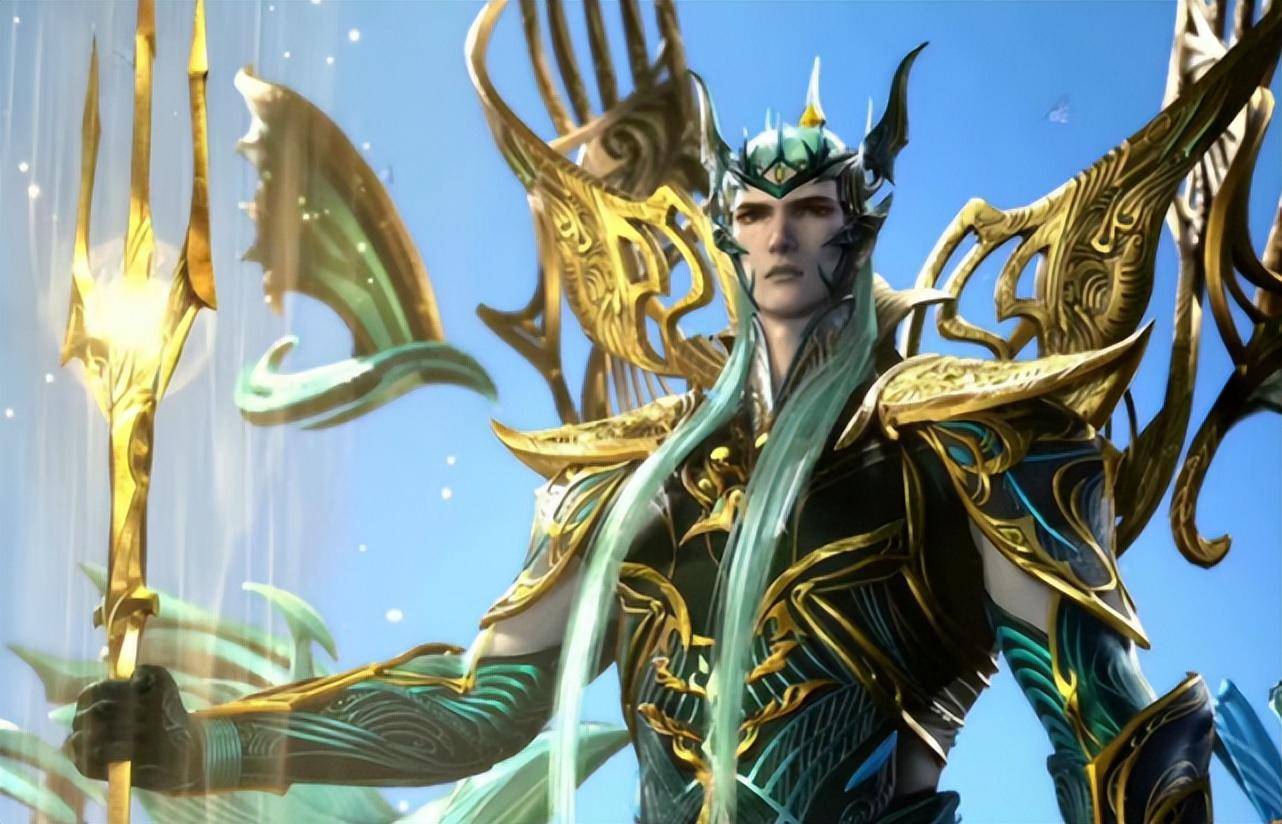 唐三海神完全体公开,幽灵战甲无比霸气,眼神太犀利了_形象_铠甲_方面