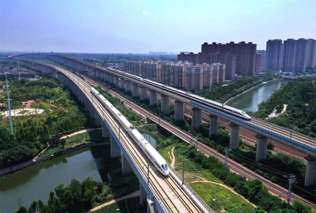 新老照片对比,看商丘交通建设_郑徐_枢纽_高铁雄