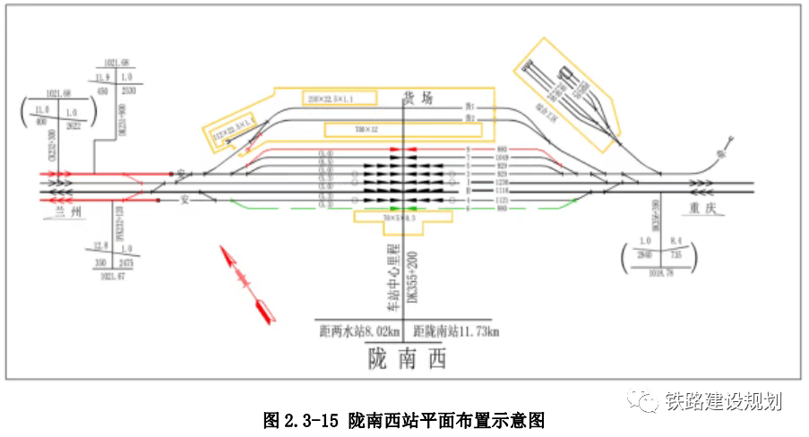 陇南铁路规划图图片