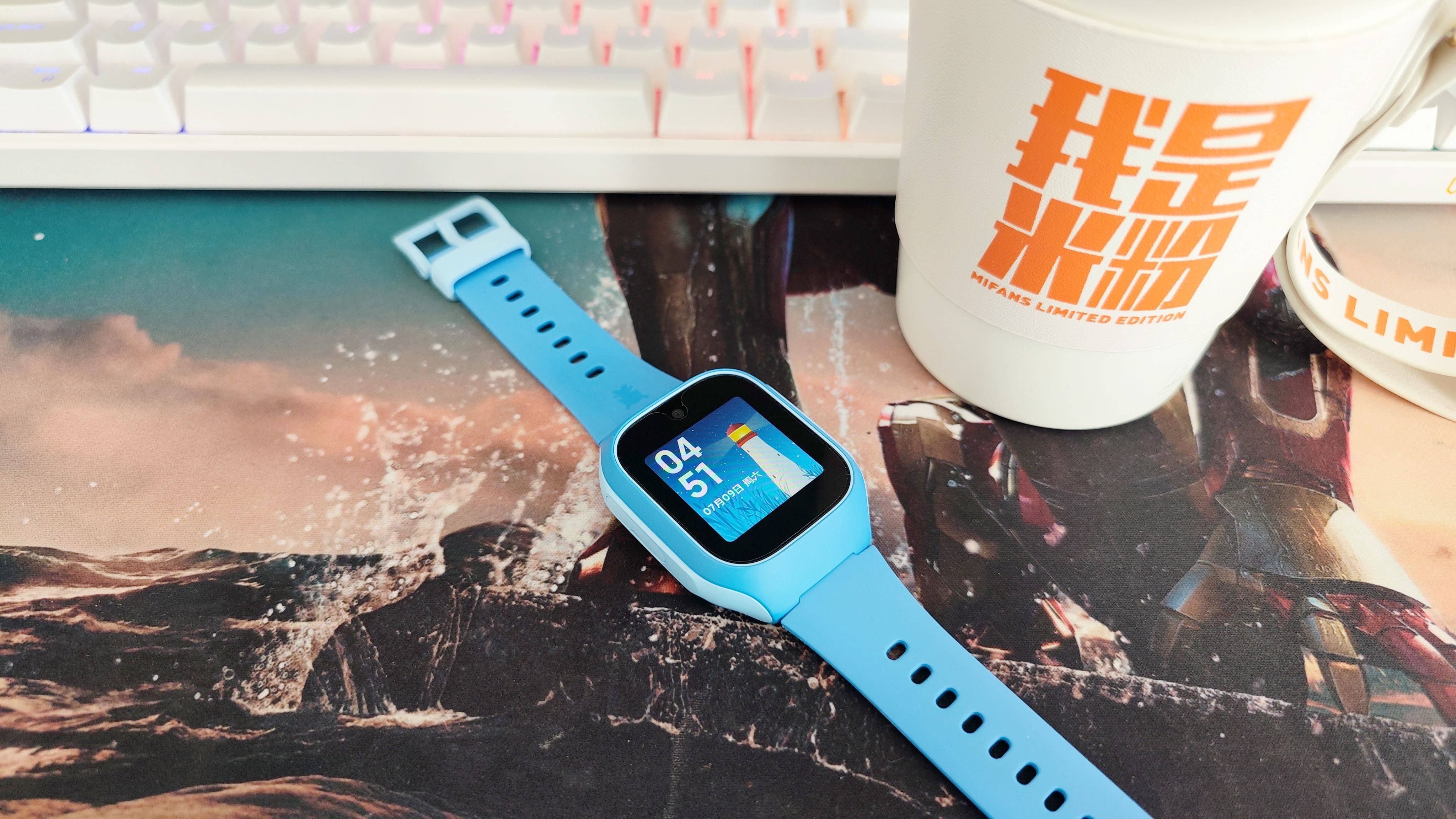 定价不到500,小米米兔6C儿童手表评测,通话定位微信一个搞定