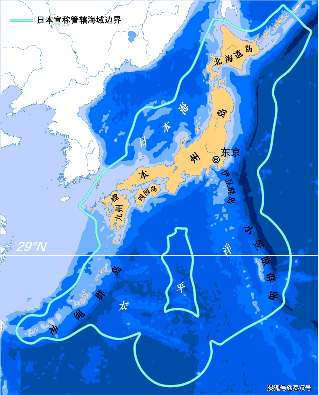 中国人眼中的日本,和日本人眼中的日本面积相差多大?