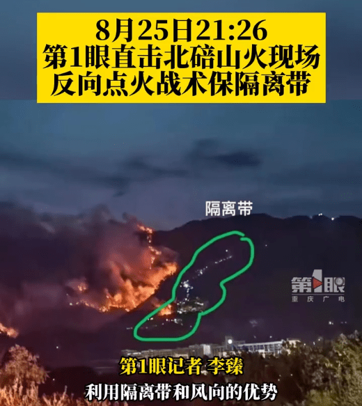 重庆北碚山火明火终于扑灭，现场群众欢呼：北碚雄起！我们赢了！胜利了！