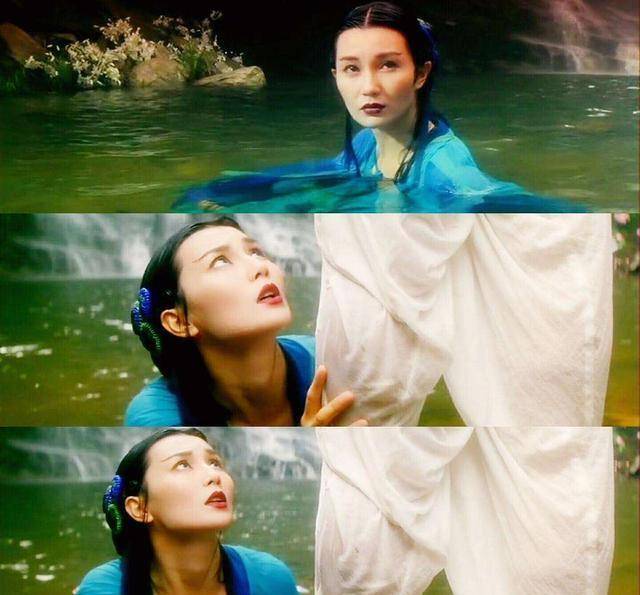 最值得一提的莫过于张曼玉和王祖贤合作出演的《青蛇》,她在影片中