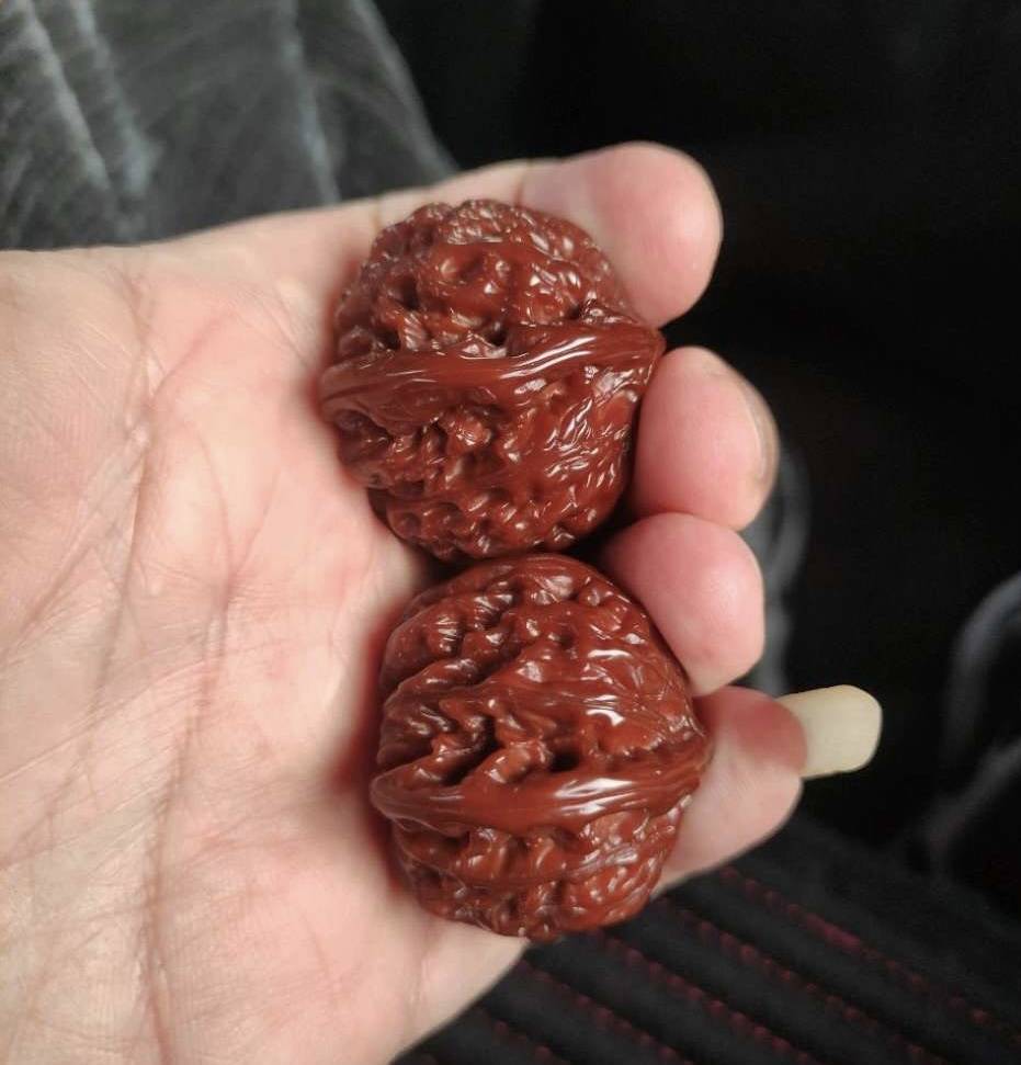 文玩核桃一学就会的变红“窍门”是什么？_搜狐网