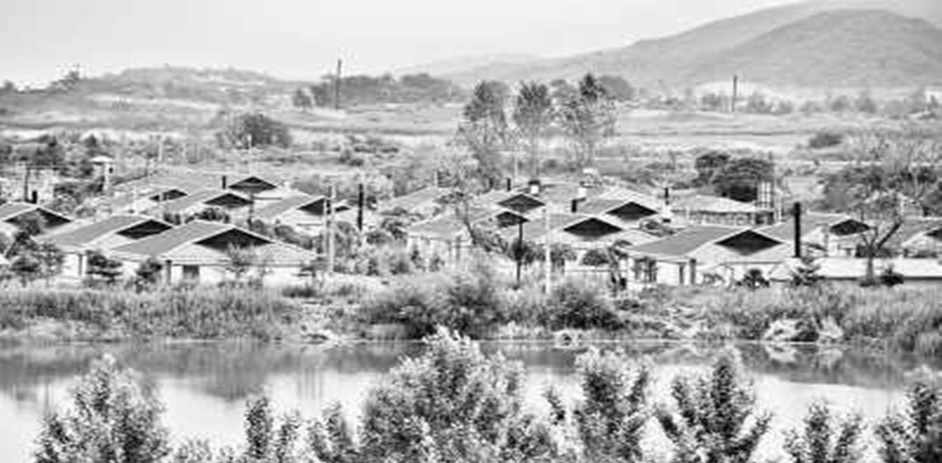 东北一村庄，位于中俄朝三国交界处，与祖国分离35年才回归