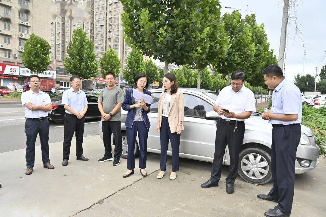 【今日发布】县委副书记李小雪一行到汶上街道调研指导全国文明城市