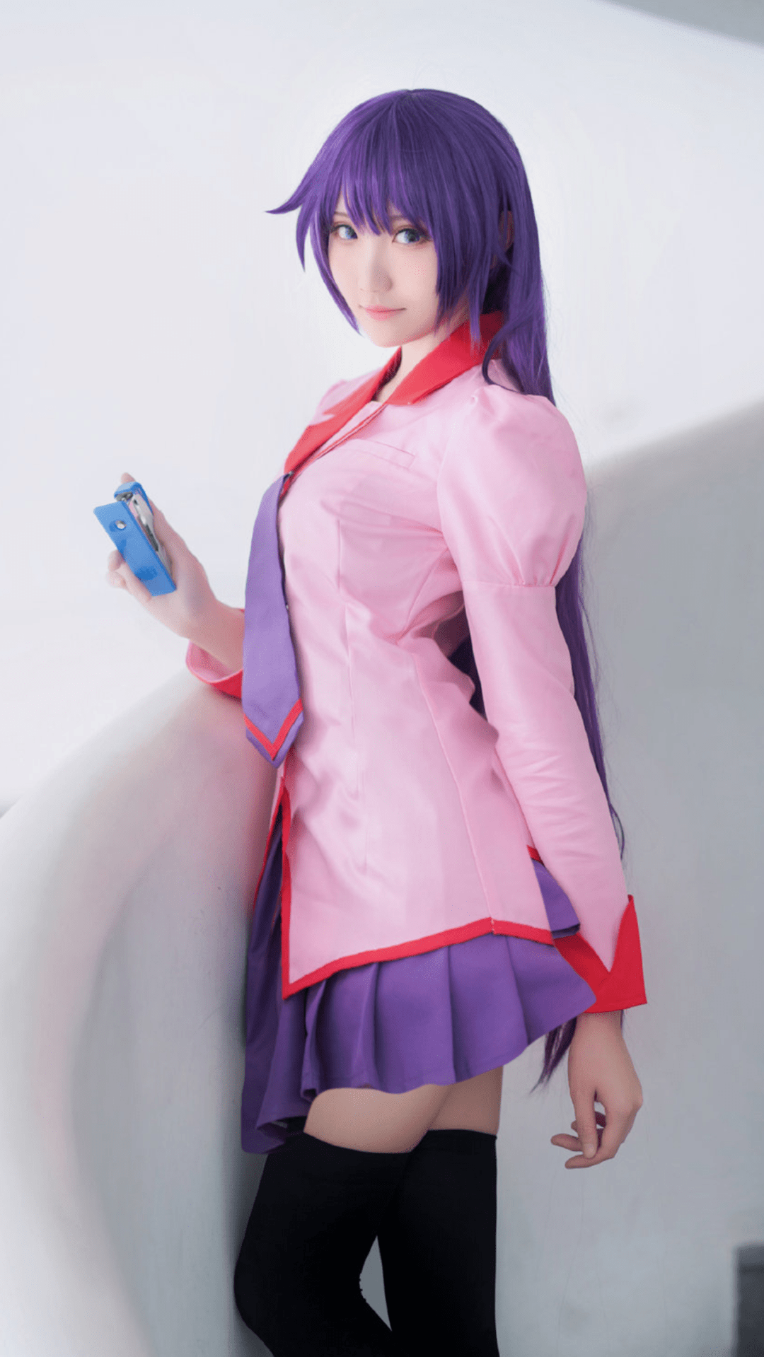 cosplay丨化物语67战场原黑仪_摄影_棱镜_南宫