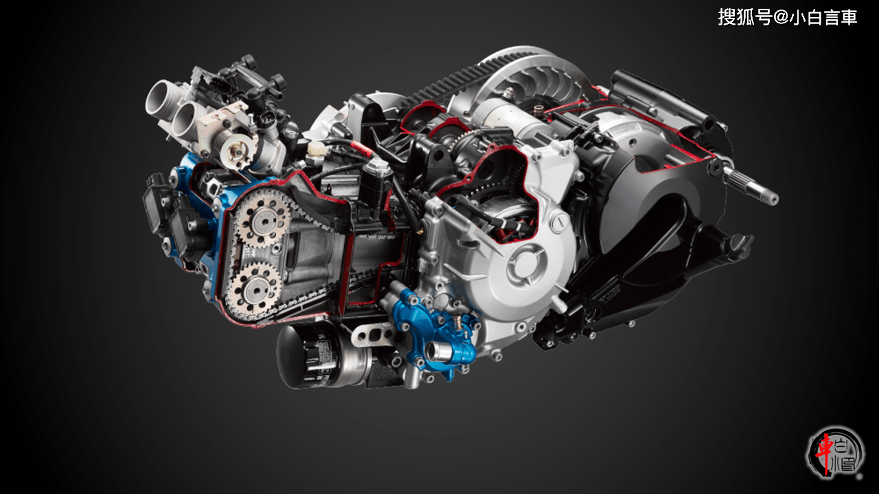发动机,依然采用了与老款车型相同的动力总成,dohc直列双缸水冷550cc