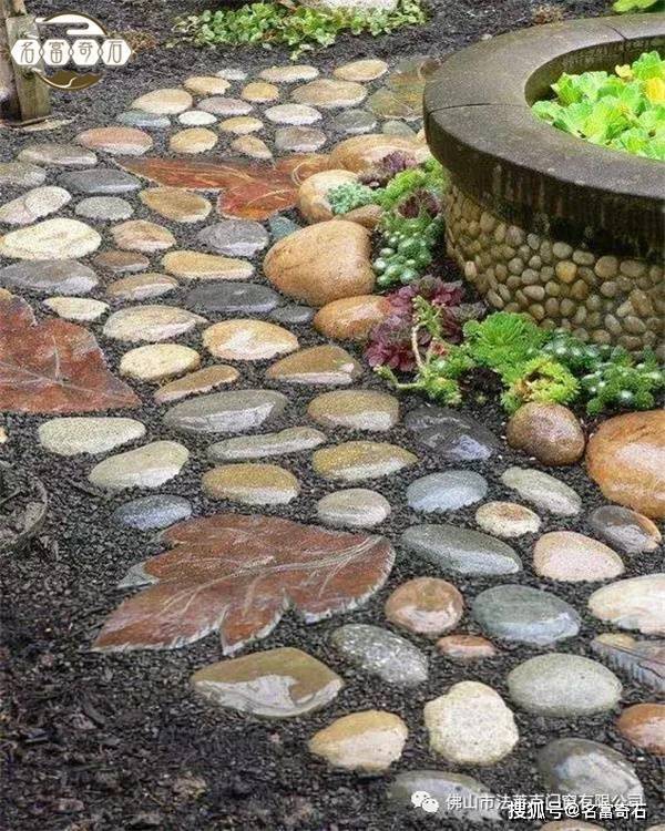 广东珠海鹅卵石 别墅造景鹅卵石铺路石 抛光鹅卵石_小朋友_小院_庭院