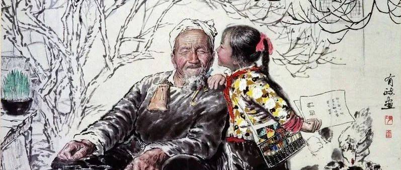 一组优美的乡土画作_孙孙_书画_奶奶