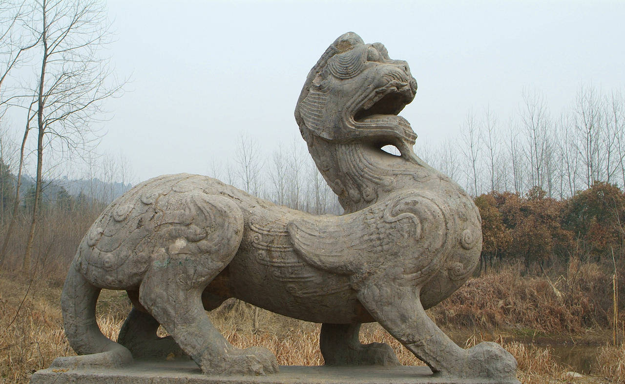 “石刻”在江苏镇江，独具异彩的南朝齐、梁帝王陵墓石刻