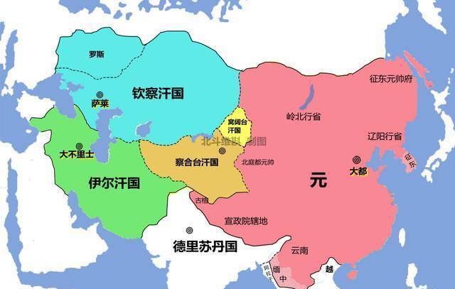 从地图看历史:蒙古是如何从草原部落发展成为亚欧大帝国的?