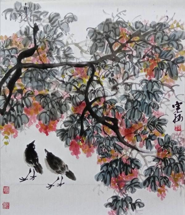 笔墨随时代·丹青颂丹恩——画家刘继聪_全国_总参_联系会