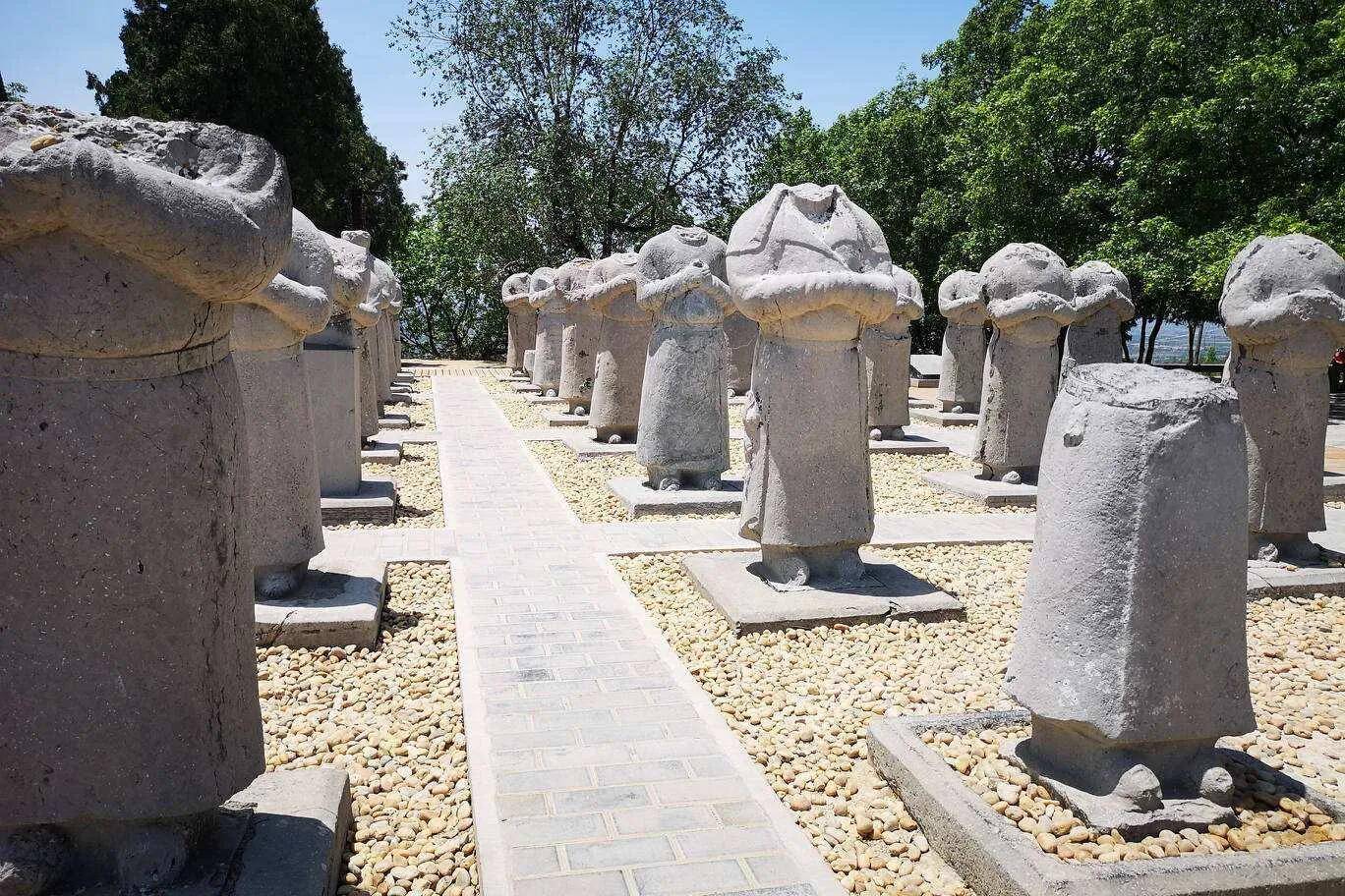 武则天为何用无头人守陵?_李世民_大唐_契芯