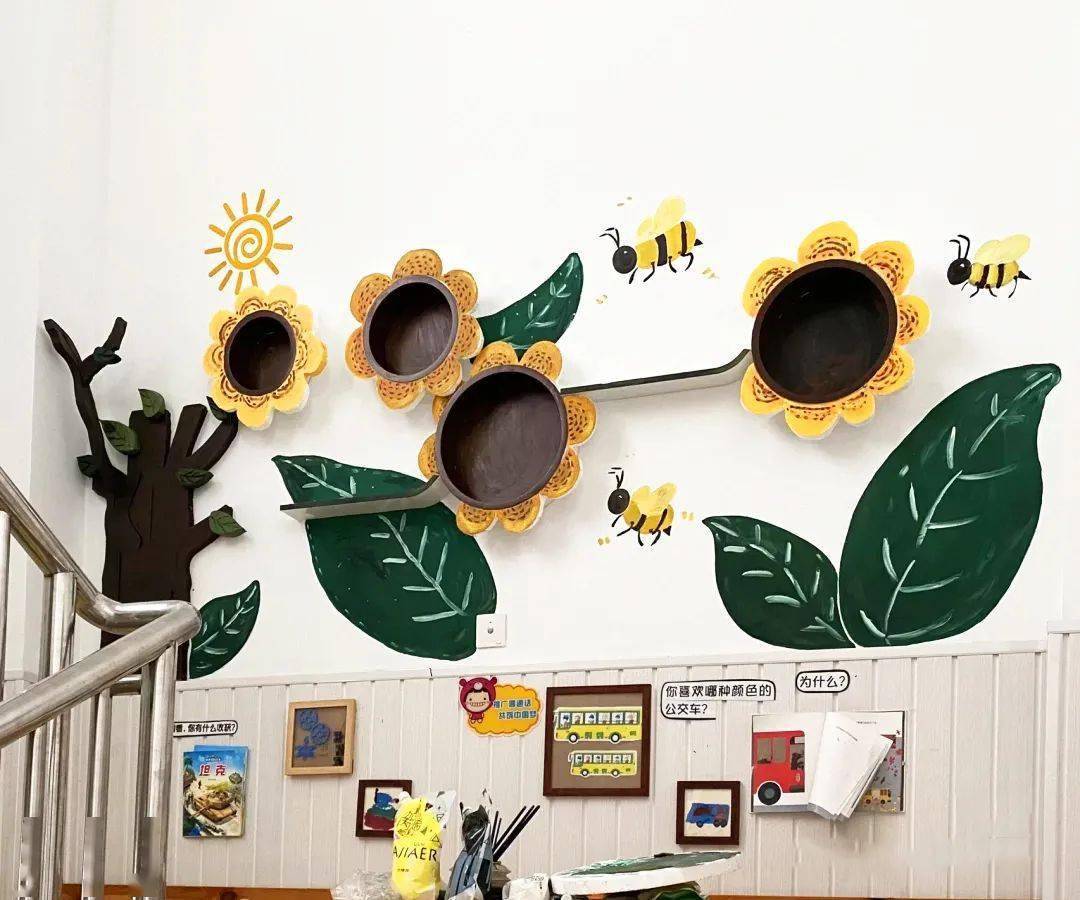 新学期50种幼儿园走廊,楼梯间环创作品锦集,幼师需要的环创都在这了!