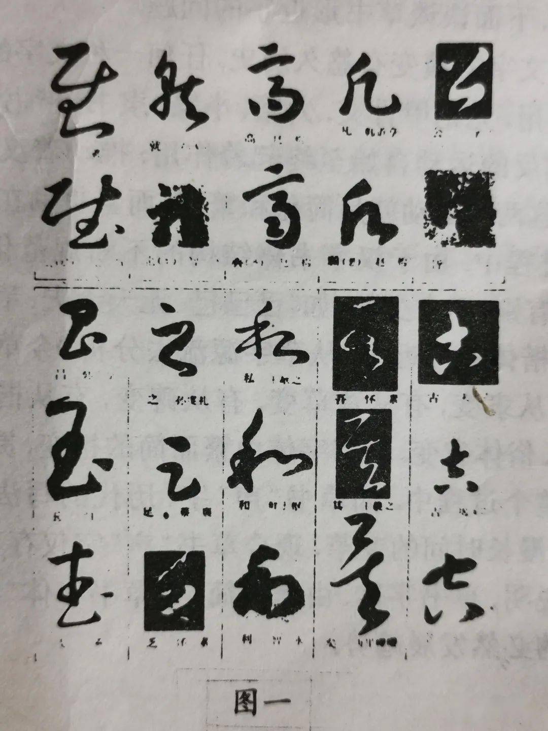 沈道荣:草书形近字浅谈_代表符号_草字_文字