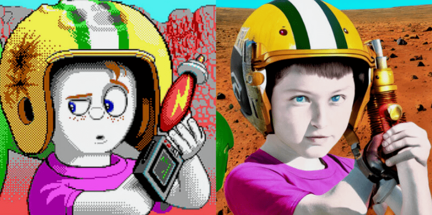 通过ai作画,人们把像素游戏的画面"高清化"_图片_文本_frigis