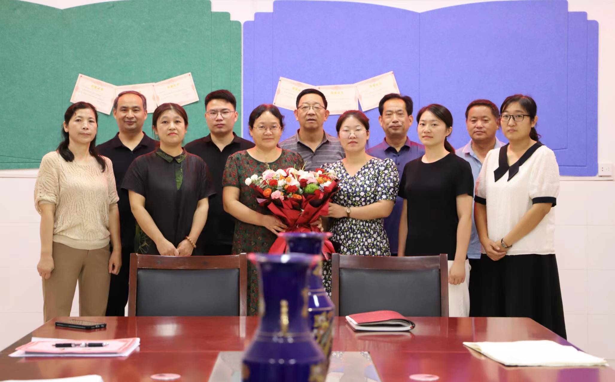安徽省淮北市杜集区实验初中举行青蓝工程师徒结对仪式_方面_工作