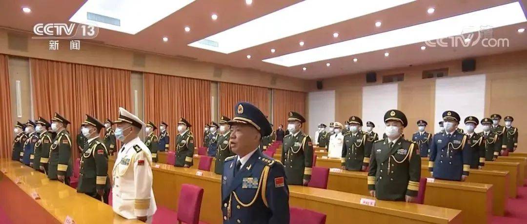 北部战区司令员王强晋升上将_军衔_仪式_中央军委