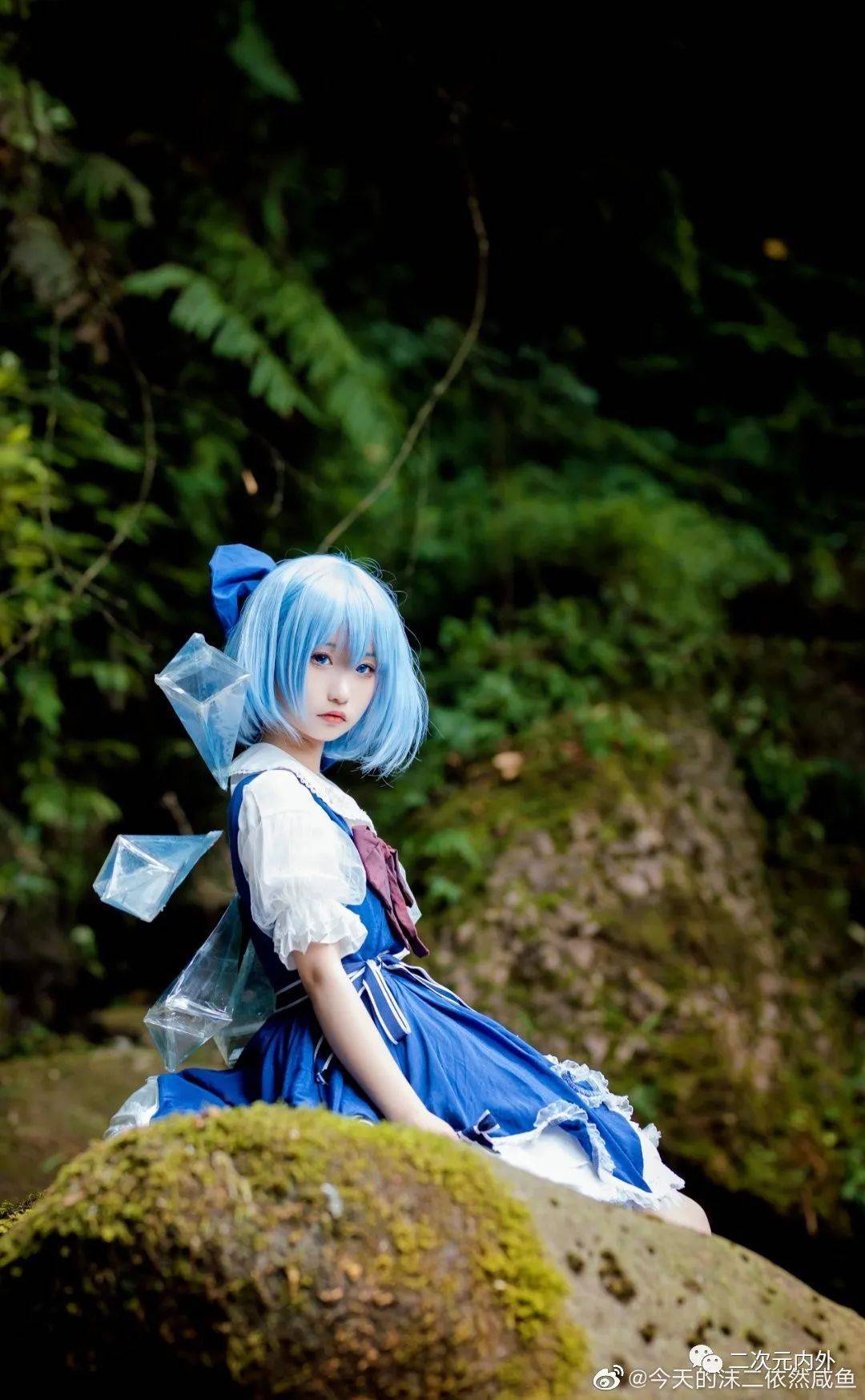 cos正片~《东方》琪露诺_卡罗_摄影_正片