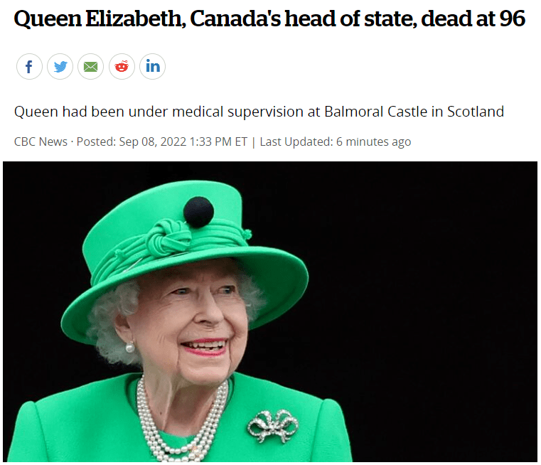 英女王去世：享年96岁！所有子女在身边陪伴！
