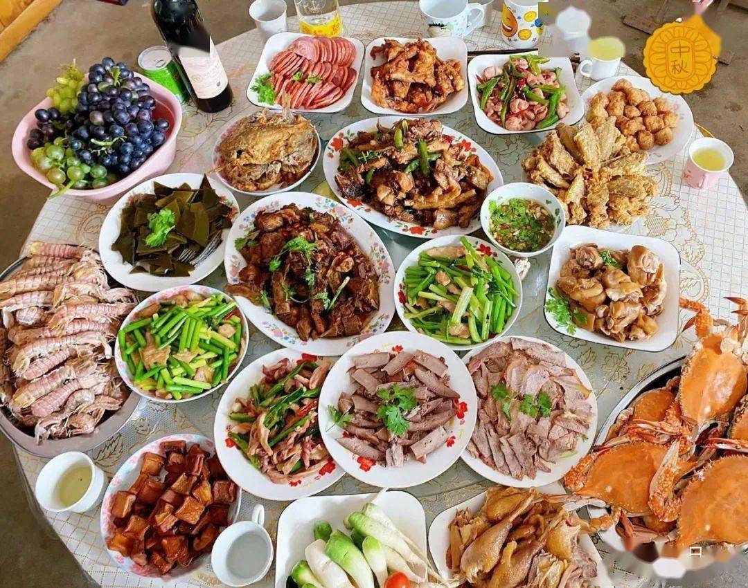 日照人的中秋饭桌!哪个菜出镜率最高?_月光_团圆饭_爸妈