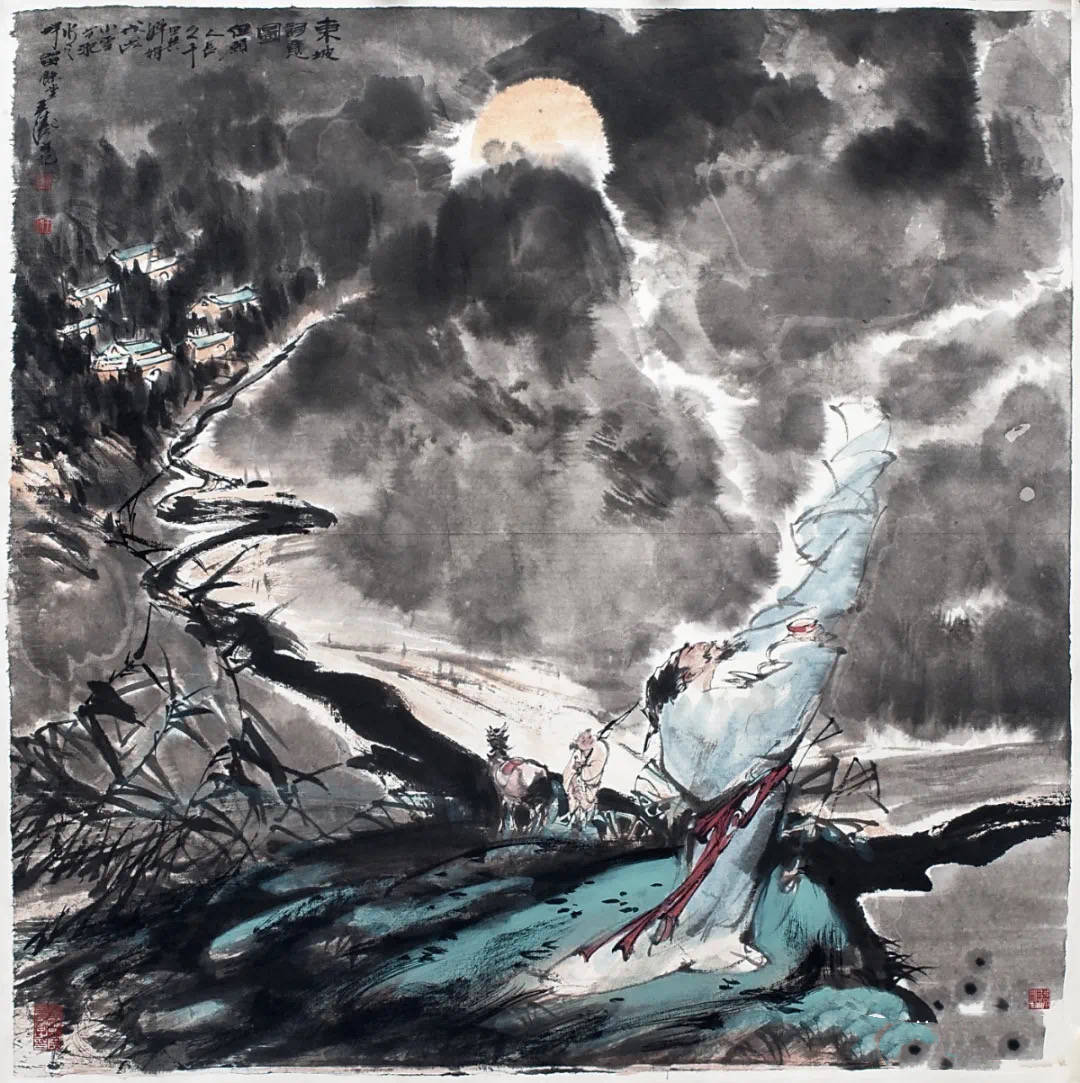 "吾心浩然 寄醉快意"——著名画家王涛的人物画之美_浙江美术学院