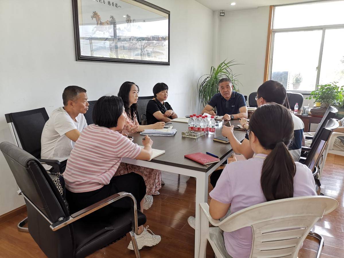 柯城区经信局张红萍局长带队联合区统计局,航埠镇走访企业_工作_衢州