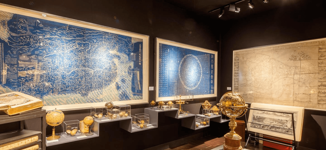 浑天一统,星象全图,珍本现藏在日本 | 黄裳,宋朝的电磁学_地形图_五星_天地人