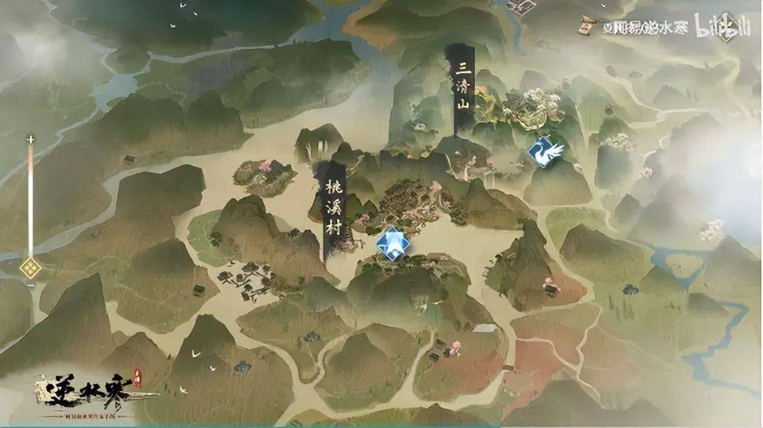 逆水寒手游地图和原神比如何?