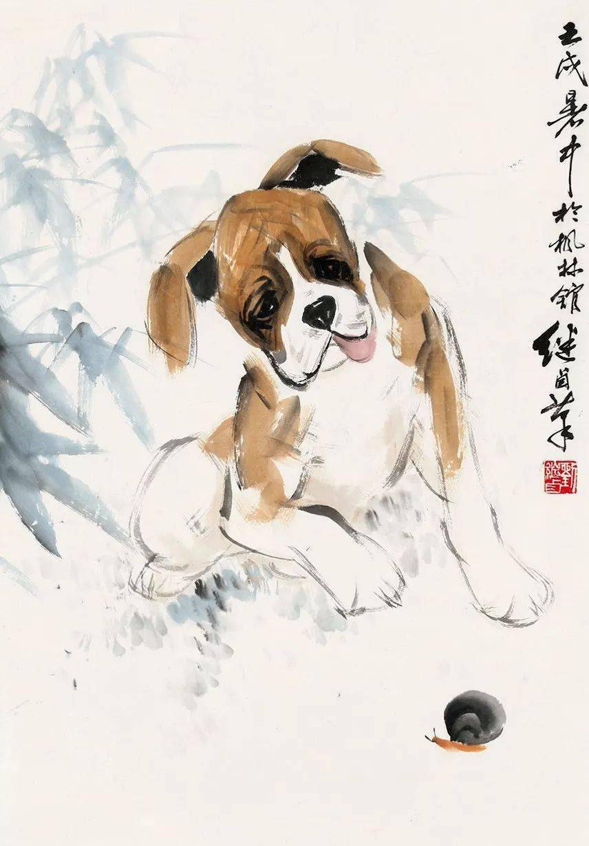 历代名家画动物,太可爱了!_国画_齐白石_徐悲鸿