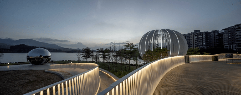 普宁 星河明珠湾公园 · 珍珠乐园 | 山湖珠链上的珍珠_场地_空间