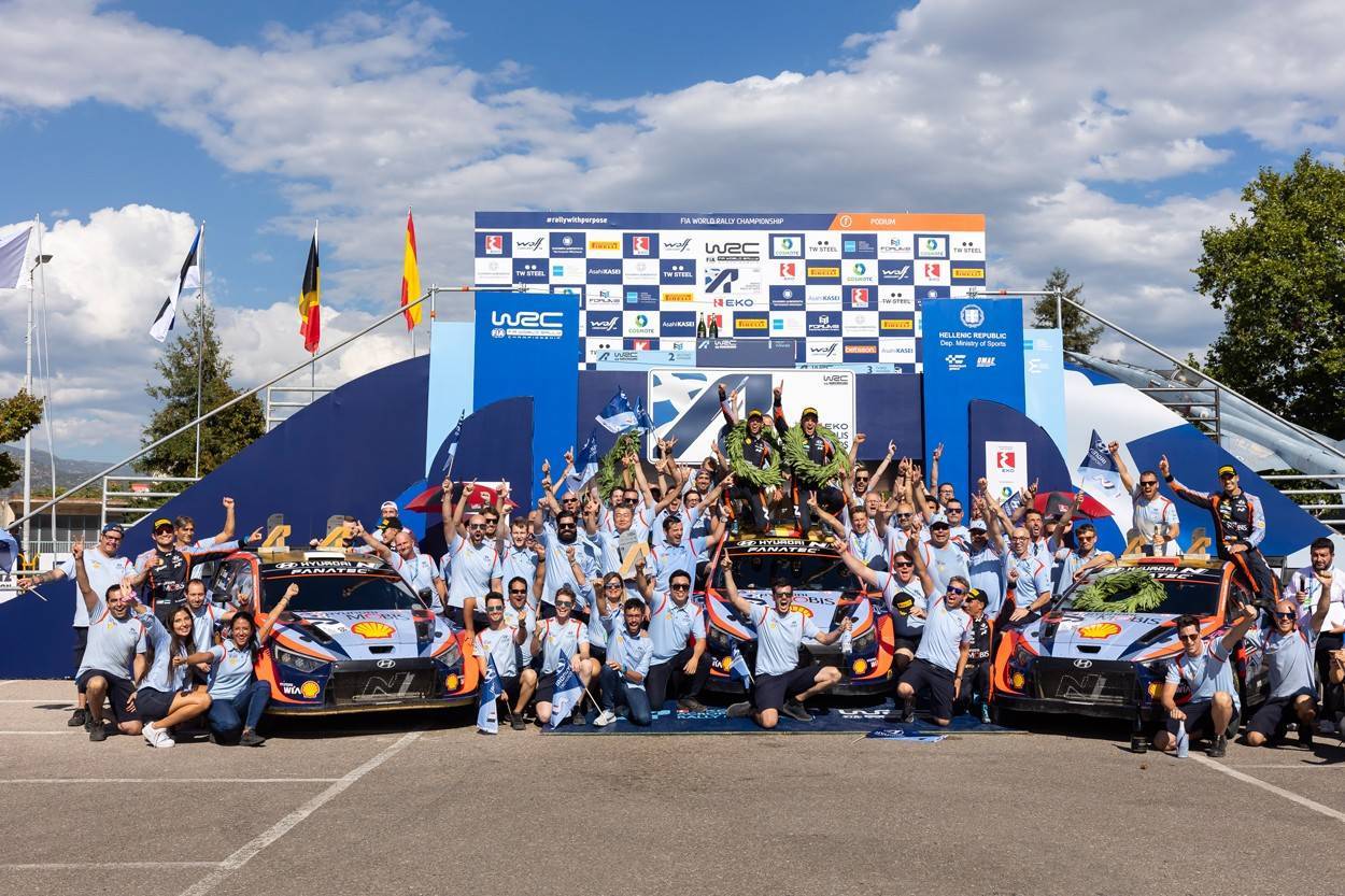 现代汽车wrc车队包揽希腊站冠亚季军_比赛_rally_thierry