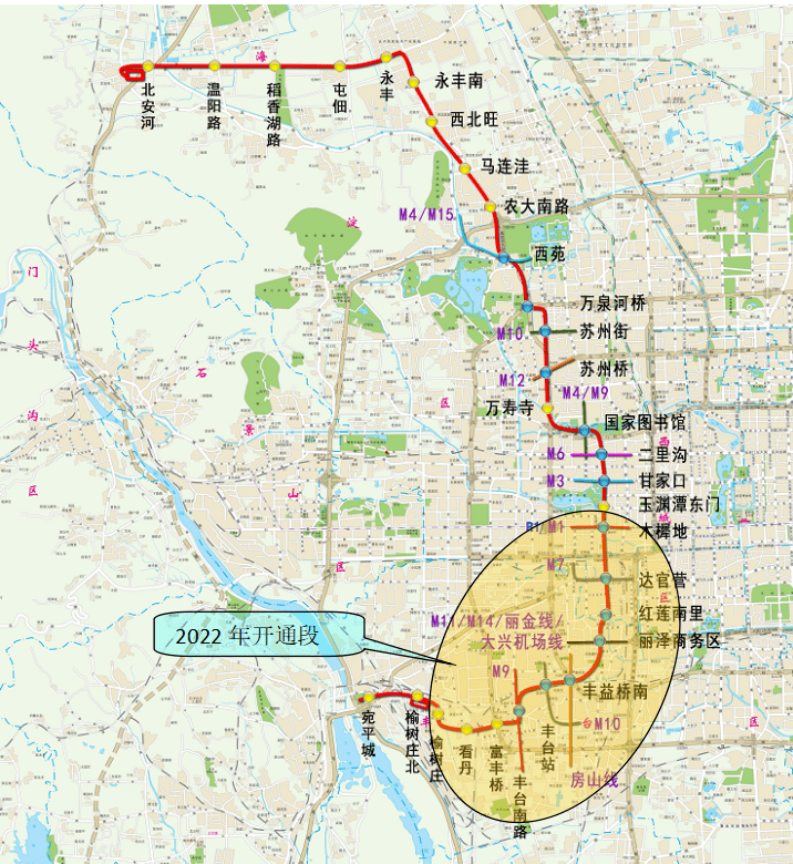 北京16号线南延长线图片
