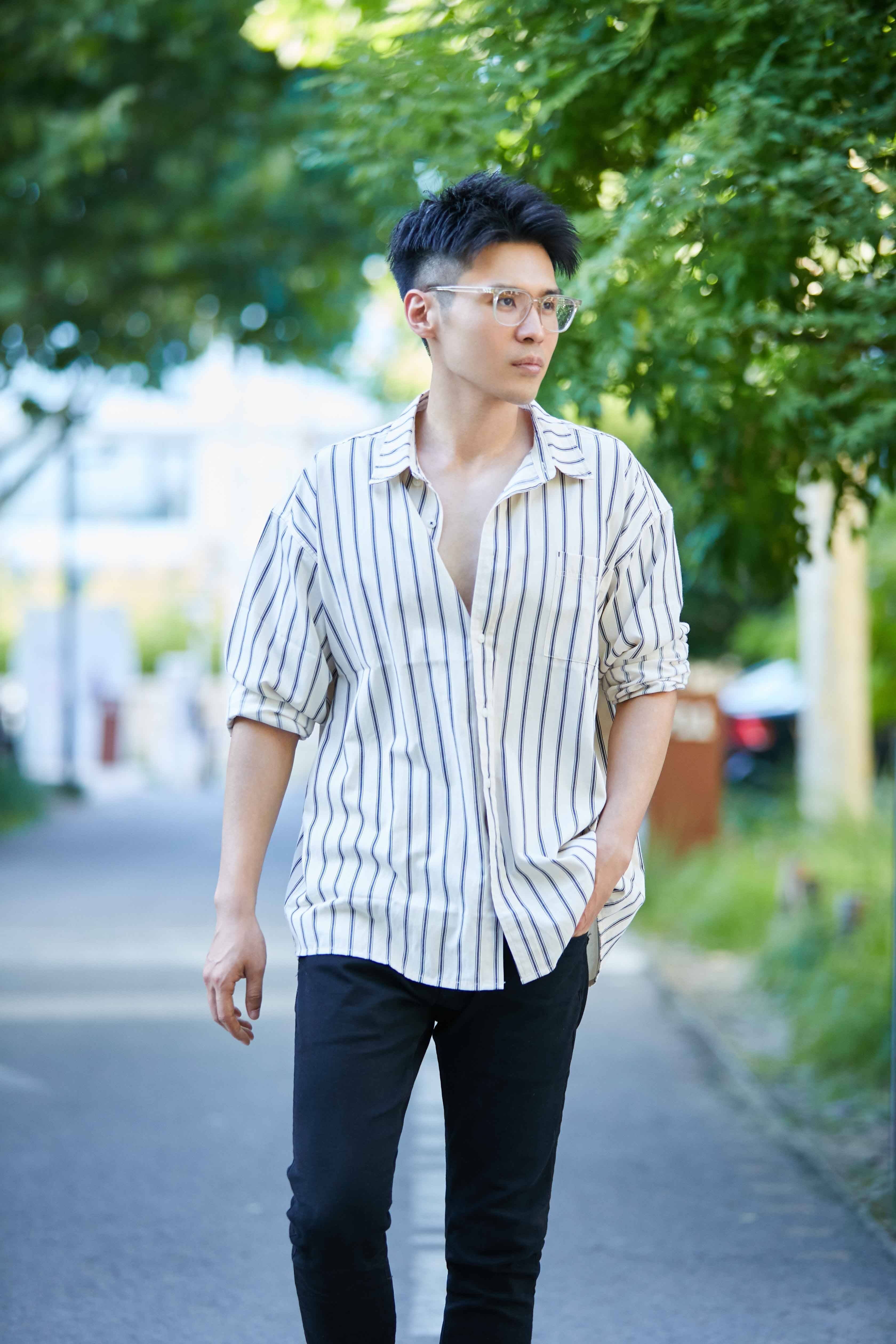 宋熹初秋美图释出 造型清爽尽显明朗格调_阳光_镜头_夏末秋