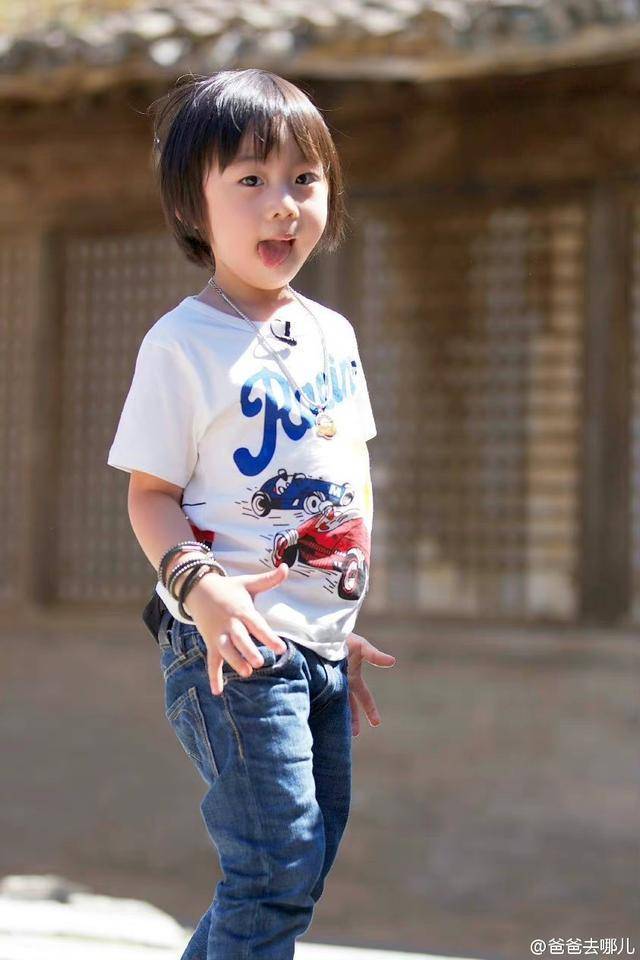 林志颖为13岁kimi庆生,个子比爸爸还高,爸爸去哪儿也快10年了_儿子